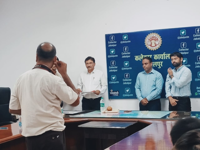 PSY Meritorious honor in Jabalpur Collectorate
